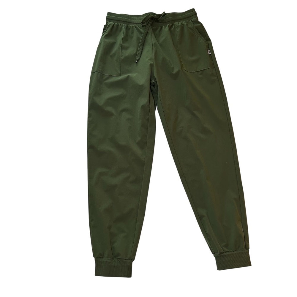Women's Nicole Miller Sport Ultra Lightweight Nylon-Spandex Blend Jogger Size L